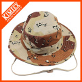 Wholesale Custom Cheap Printed Embroidered Bucket Hat With String